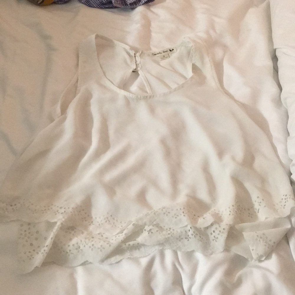 White tank top